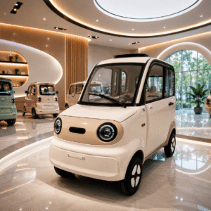 Hot Sale Small Slow Speed Smart New Energy Electric Vehicle 1000W the Cheapest Luxury 4-Wheeler for Scenic Area Sightseeing Cart