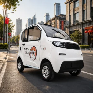 Small Electric Car for Old People Electric Scooter 2 Doors Mini Vehicle